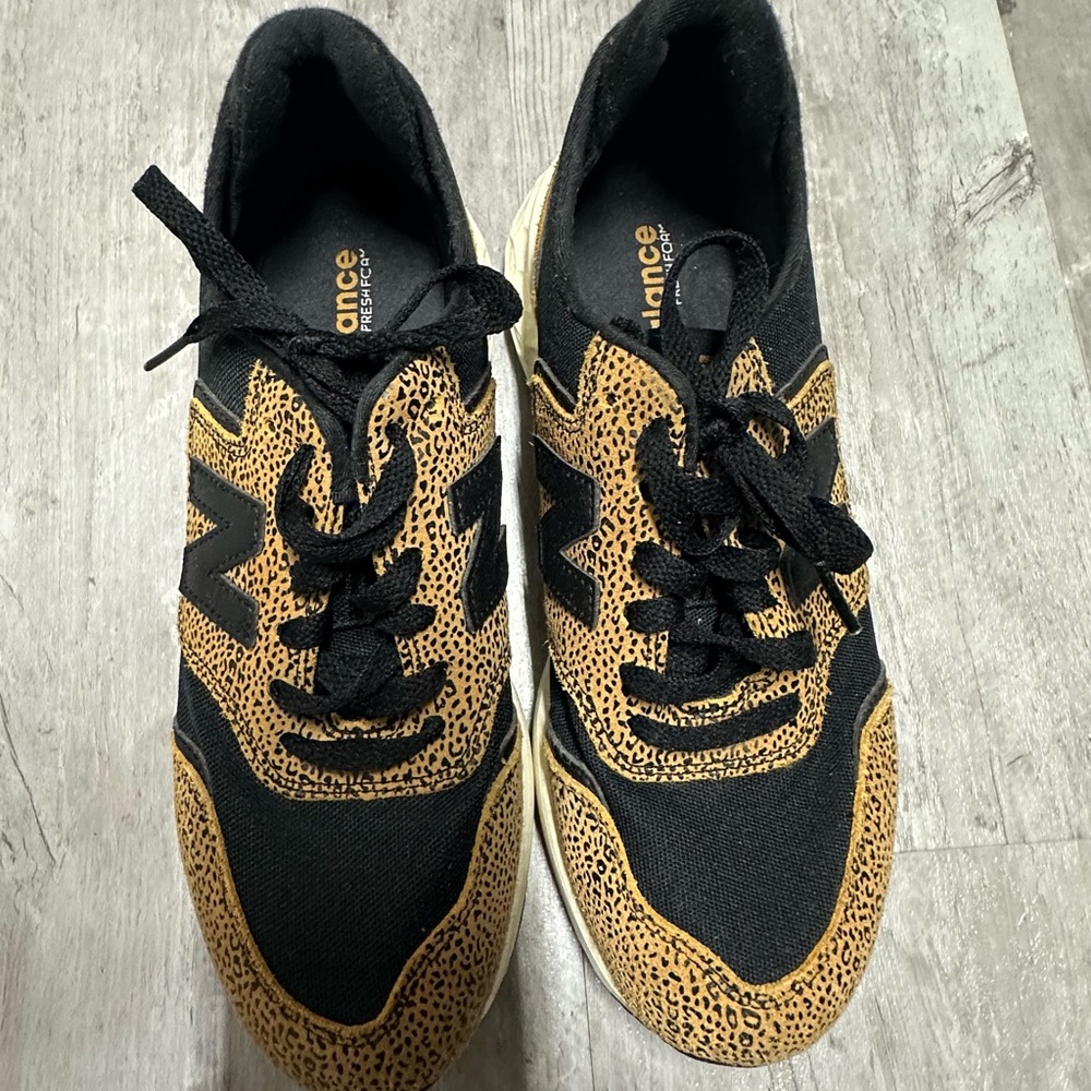 New Balance Black and Brown Sneakers